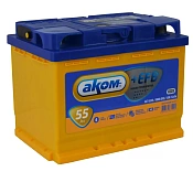 Аккумулятор AKOM +EFB (55 Ah)